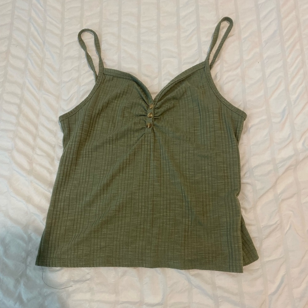 American Eagle Outfitters Khaki Camisole